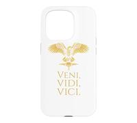 Rome Antique - Citation Latine de Jules César - Veni Vidi Vici Coque pour iPhone 15 Pro
