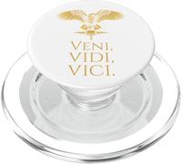 Rome Antique - Citation Latine de Jules César - Veni Vidi Vici PopSockets PopGrip pour MagSafe