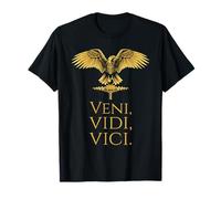 Rome antique - Citation latine de Jules César - Veni Vidi Vici T-Shirt