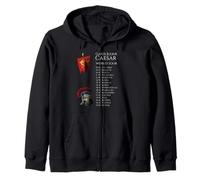 Rome Antique - Tour du Monde Gaius Jules César - Histoire SPQR Sweat à Capuche