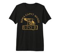 Rome Caput Mundi Rome Antique Empire Romain T-Shirt Haut de Gamme