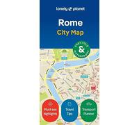 Lonely Planet – Rome City Map – 2e édition – anglais