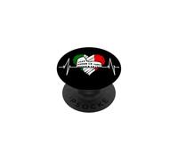 Rome Colisée Battement de Cœur Roma Skyline Rome Italie PopSockets PopGrip Adhésif