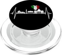 Rome Colisée Battement de cœur Roma Skyline Rome Italie PopSockets PopGrip pour MagSafe