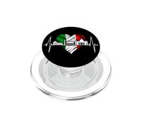 Rome Colisée Battement de Cœur Roma Skyline Rome Italie PopSockets PopGrip pour MagSafe