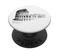 Rome Colisée Italie Italie Amphithéâtre Romain J'aime Rome PopSockets PopGrip Adhésif