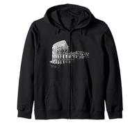 Rome Colisée Italie Italie Amphithéâtre Romain J'aime Rome Sweat à Capuche