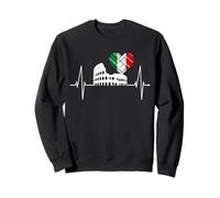 Rome Colosseum Heartbeat Italie Italia Colisée Roman Rome Sweatshirt