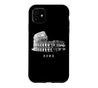 Rome Colosseum Vintage Skyline Italie Fan Love Roma Colisée Coque pour iPhone 11
