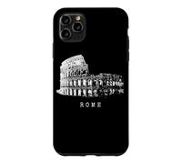 Rome Colosseum Vintage Skyline Italie Fan Love Roma Colisée Coque pour iPhone 11 Pro Max