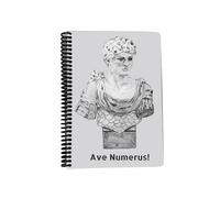 Rome Empereur César DIN A5 Note Croquis Jours Livre Bloc Cahier Spirale Uni École