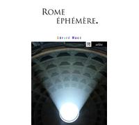 Rome éphémère - Gérard Macé - Arlea - Poche - Roman