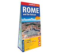 Rome et le Vatican 1/15.000 (carte grand format laminée - plan de ville)