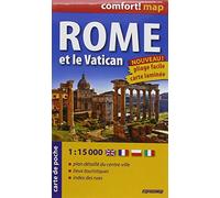 Rome Et Le Vatican (Fr) 1/15.000 (Comfort !Map, P