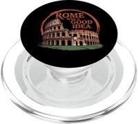 Rome était Une Bonne idée en Italie pour Les Voyages et Les Vacances esthétiques PopSockets PopGrip pour MagSafe
