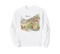 Rome Eternal City Croquis Art Histoire Souvenir Sweatshirt