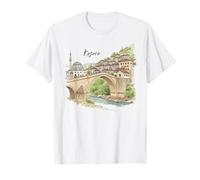 Rome Eternal City Croquis Art Histoire Souvenir T-Shirt