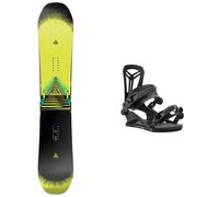 Rome - Fixations de snowboard all mountain - Pack Artifact 2025 - Vert Vert M,L,XL,S