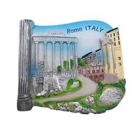 Rome Italie Aimant De Réfrigérateur Résine 3D Voyage Ville Voyage Souvenir Colleciton Autocollant