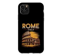 Rome Italie Colisée Roma Italia Landmark Souvenir de Voyage Coque pour iPhone 11 Pro Max
