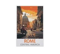 Rome Italie,Puzzles Puzzle en Papier Abstrait 1000 Pièces Adultes Puzzles Haute Difficulté Cadeau d'apprentissage Créatif(50x70cm)-FQ5