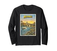 Rome Italy Chemise Rome Trip Travel to Rome Manche Longue