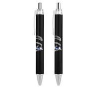 Rome Italy Lot de 2 stylos à bille rétractables à encre bleue