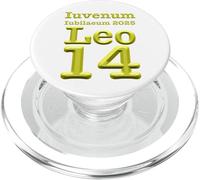Rome, JUBILÉ DE LA Jeunesse 2025, LÉON 14, Texte en Latin, PopSockets PopGrip pour MagSafe