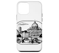 Rome - la Ville éternelle Motif Silhouette Coque pour iPhone 12 Mini