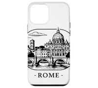 Rome - la Ville éternelle Motif Silhouette Coque pour iPhone 12 Mini