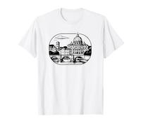 Rome - la Ville éternelle Motif Silhouette T-Shirt