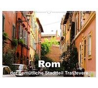 Rome - l'agréable quartier de Trastevere, Version française (Calendrier mural 2026 DIN A3 portrait), Calendrier CALVENDO mensuel
