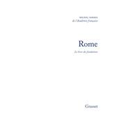 Rome le livre des fondations