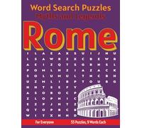 Rome Myths and Legends - Word Search Puzzles: Screen-Free Puzzles for Mental Fitness, Relaxation and Fun