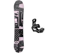 Rome - Pack Planche Snowboard Boneless - 153 + Flite - Planche Snowboard