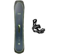 Rome - Pack Planche Snowboard Ravine - 155 + Mach Black - Planche Snowboard