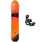 Rome - Pack Planche Snowboard Ravine - 161 + Beam - Planche Snowboard