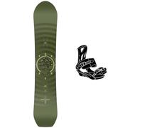 Rome - Pack Planche Snowboard Stale Crewzer - 156W + Fifty - Planche Snowboard