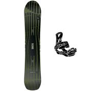 Rome - Pack Planche Snowboard Warden - 157 + Beam - Planche Snowboard