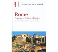 Rome : paysage urbain et idéologie des scipions a hadrien