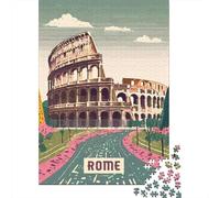 Rome Puzzle 1000 Pièces, Cadeau De Fin D'année, 70x50cm/1000pcs
