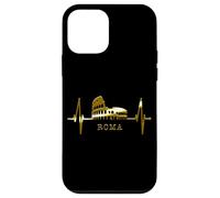 Rome Skyline Colisée Battement Cœur Roma Italie I Love Rome Coque pour iPhone 12 Mini