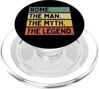 Rome The Man The Myth The Legend Citation Humoristique personnalisée PopSockets PopGrip pour MagSafe