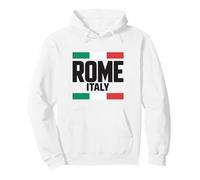Rome Ville Italie Drapeau Hiver Été Voyage Souvenir Sweat à Capuche