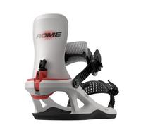Rome Volt FASE Fixations de snowboard à entrée rapide pour homme | Step-In, Flex 6/10, dossier haut en nylon, plaque de base en nylon, réglage de l'inclinaison vers l'avant