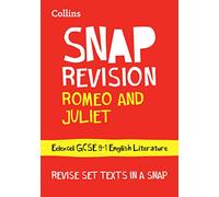 Romeo and Juliet Edexcel GCSE 91 English Literature Text Guide by Collins GCSE Paperback Book Collins GCSE (Auteur)