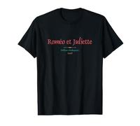 Roméo et Juliette de William Shakespeare T-Shirt Graphique avec Valeur