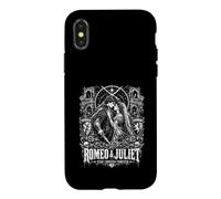 Roméo et Juliette Star andCrossed Forever Shakespeare Tragedy Coque pour iPhone X/XS