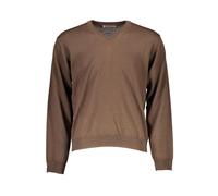 Romeo Gigli - Pull à col en V - Homme - Pulls - Brun - Taille: XL