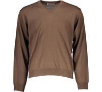 Romeo Gigli Pull classique pour homme Oluwagbemileke marron S